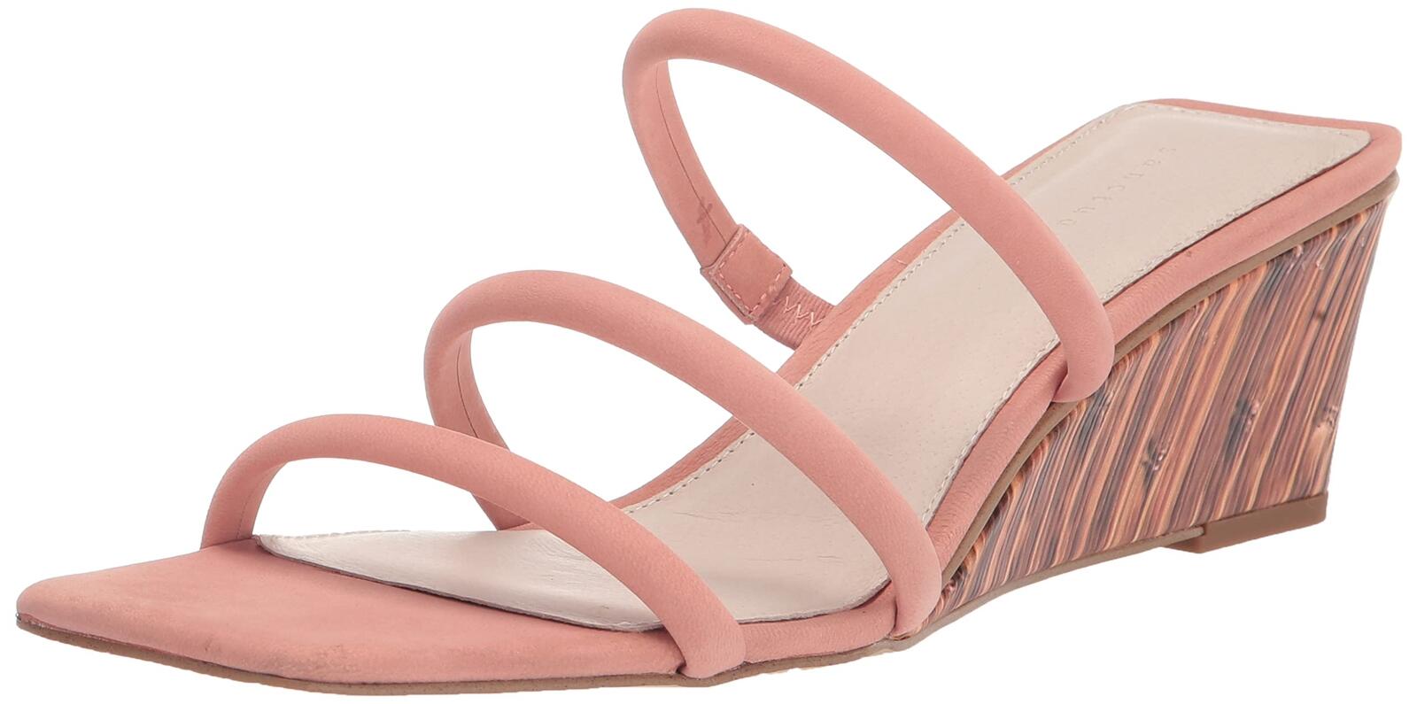 Sanctuary Klique Women's Sandals-Chic Tubular Strappy Upper, Square Toe, Bamboo