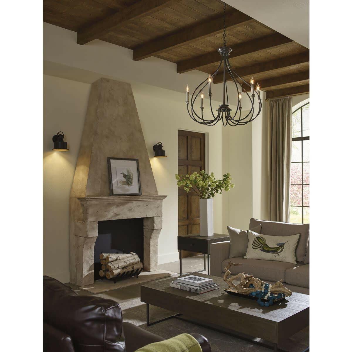 Progress Lighting P560053-103-30 Callahan Antique Pewter One-Light LED Medium