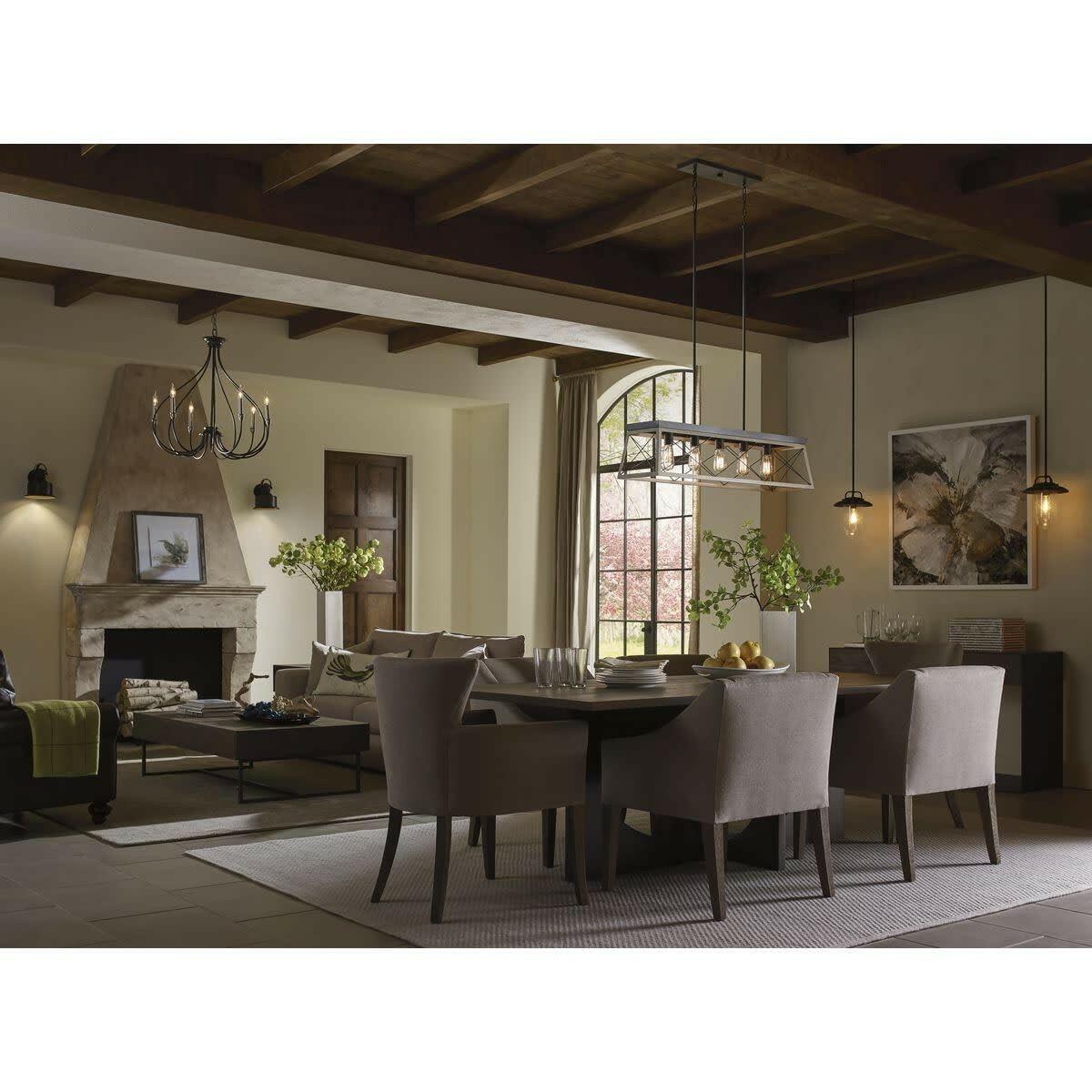 Progress Lighting P560053-103-30 Callahan Antique Pewter One-Light LED Medium