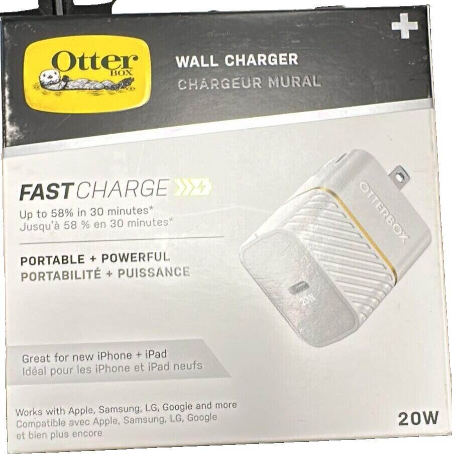 OtterBox Fast Charge USB-C Wall Charger, 30W - Cloud DUST