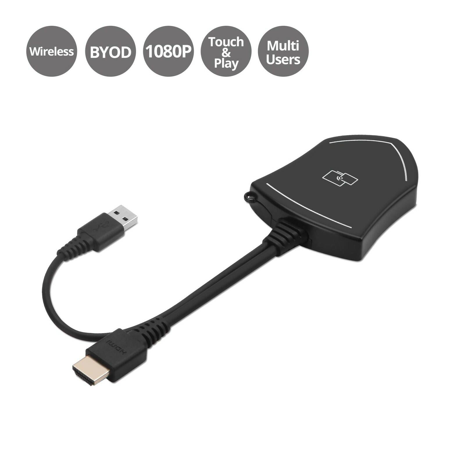 SIIG Wireless Media Presentation Transmitter -HDMI Dongle, 4K Network