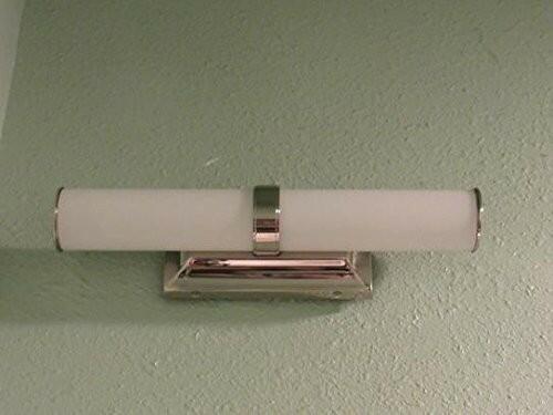Home Decorators Collection 12-Watt Polished Nickel Integrated LED Bath Light