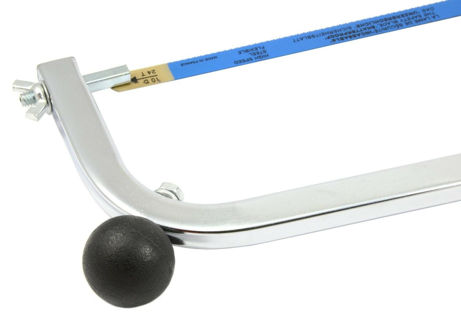 Forney 21277 Hacksaw Frame, Industrial Pro with Knob and Ultra Bi-Hard Cobalt