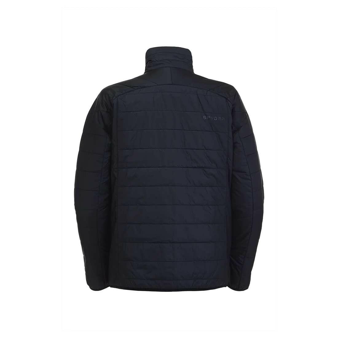 Spyder Men's Glissade Full Zip Insulator Jacket Black/Black/L