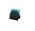 Safco® OnyxTM Mesh Desk Organizer with Tiered Sections ORGANIZER,VRT,5 SEC,BK