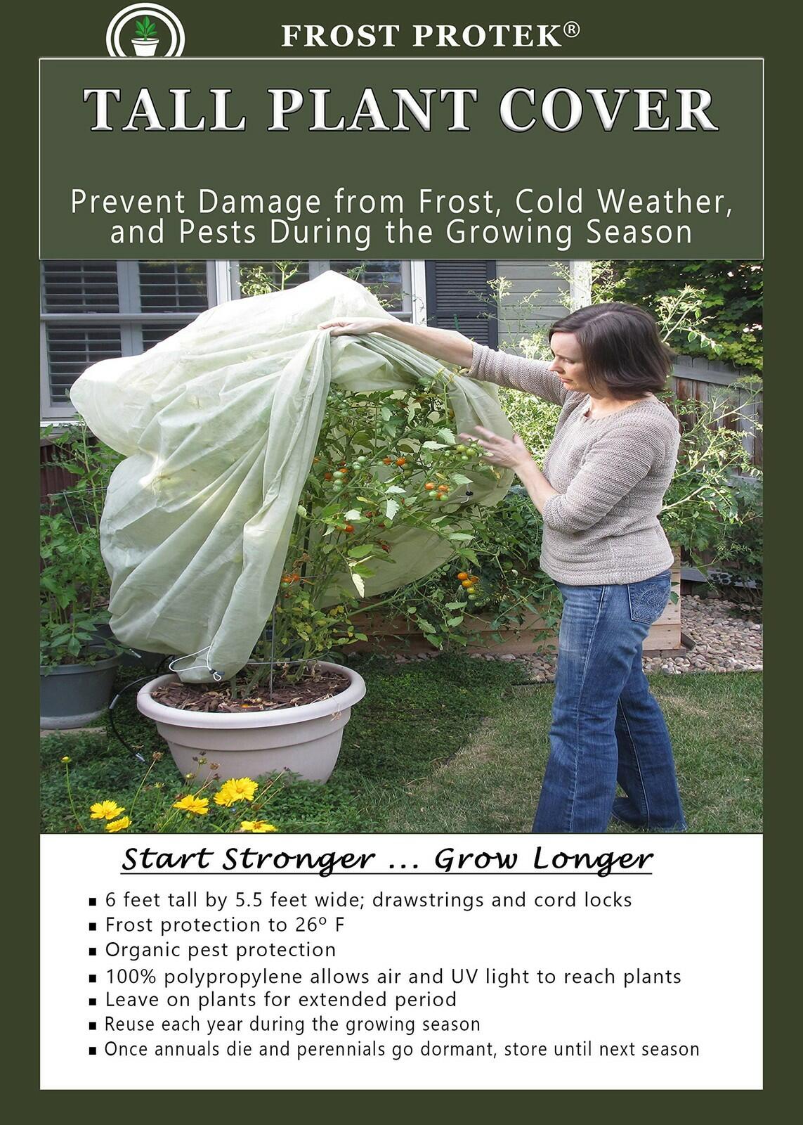Frost Protek Frost Covers - Frost Blankets for Freeze and Pest Protection -