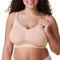 Bravado Designs Body Silk Seamless Nursing Bra for Breastfeeding, Wireless