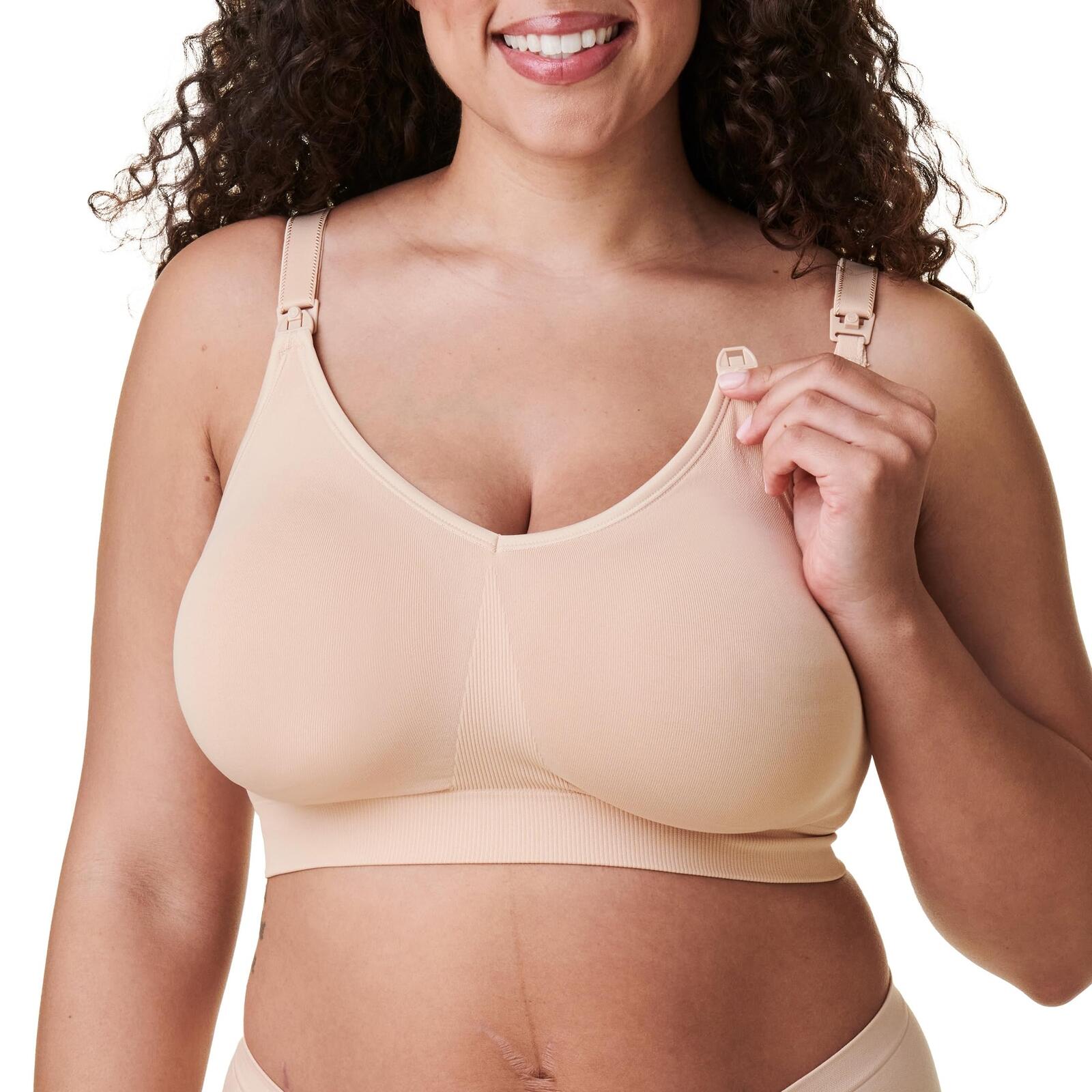 Bravado Designs Body Silk Seamless Nursing Bra for Breastfeeding, Wireless