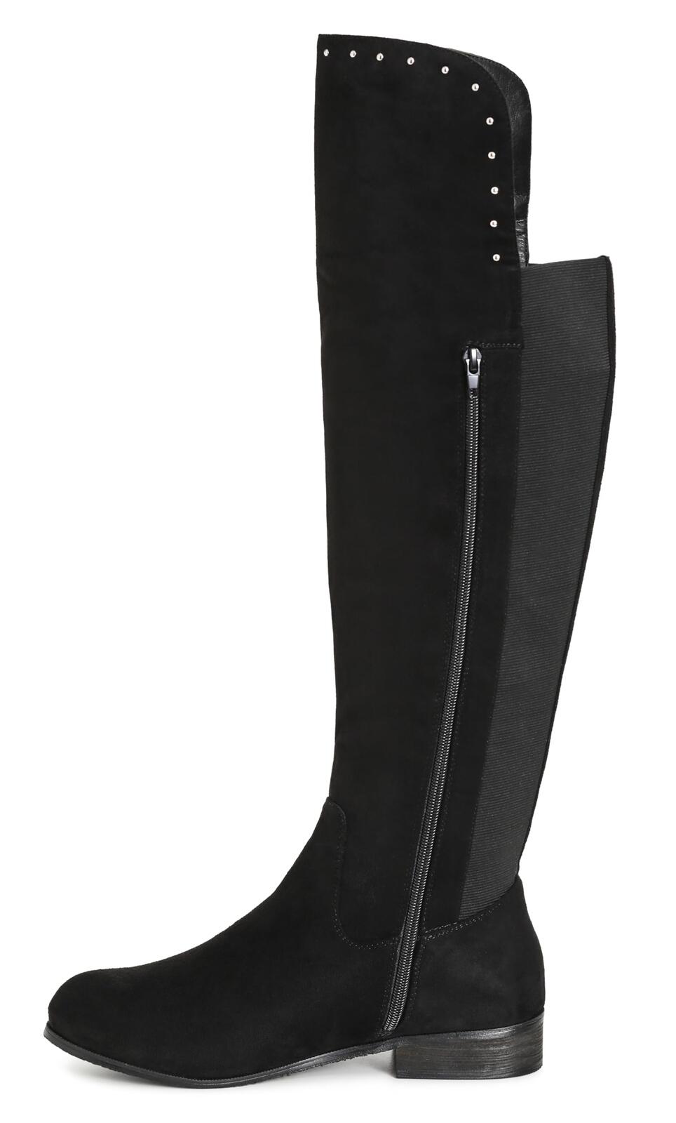 City Chic Women's CALI Knee High Boot, 11 Wide