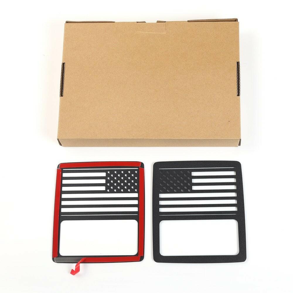 RT-TCZ for Jeep JL Brake Tail Light Cover Trim Panel for Jeep Wrangler JL JLU