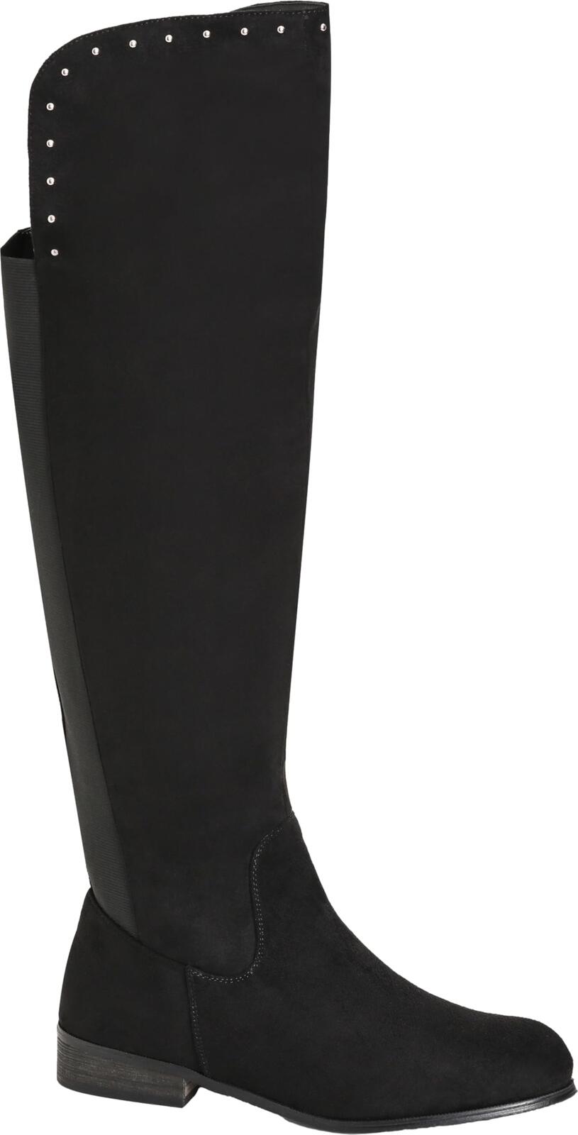 City Chic Women's CALI Knee High Boot, 11 Wide