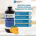 Reliable-1 Laboratories Multi-Vite Liquid Multivitamin for Adults Liquid