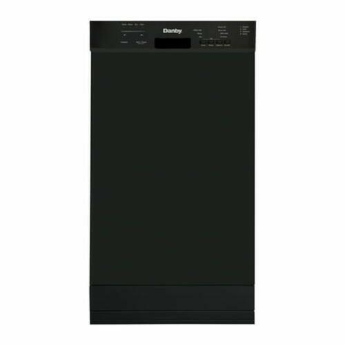Danby 18  Wide Built-in Dishwasher in Black (DDW18D1EB)