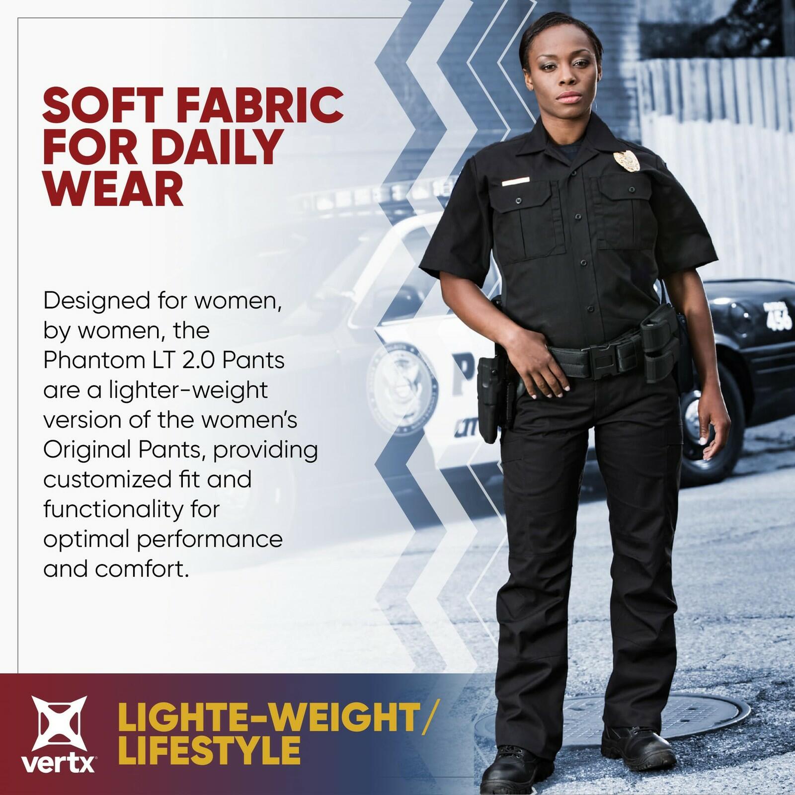 Vertx Womens Tactical Pants Cargo Utility with Pockets, Lightweight Casual