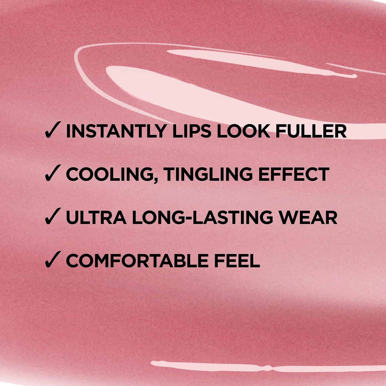L'Oreal Paris Infallible Pro Gloss Plump Lip Gloss with Hyaluronic Acid, Long
