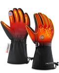 Neveland Heated Gloves for Women Men 4800mAh Rechargeable 8H Electric Heated Ski