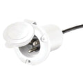 Guest 150PHW Guest AC Universal Plug Holder - White