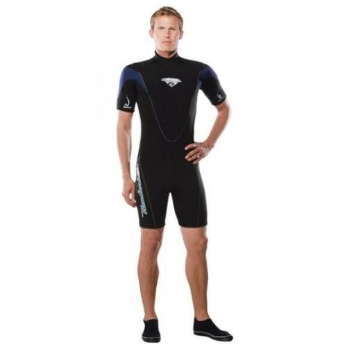 Henderson Men's H2 3mm Shorty (Black/Blue, X-Small)