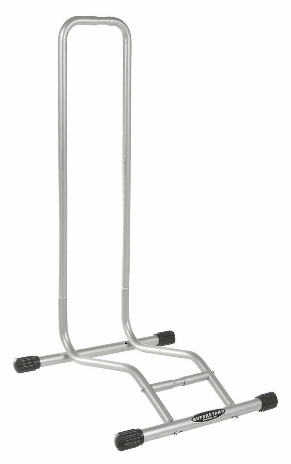 Willworx Unisex's Fat Rack Bicycle Stand, Silver, 2.75-5.25-Inch