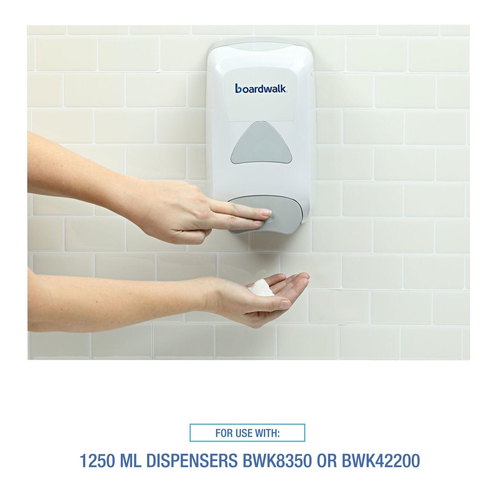 Boardwalk 1250mL Foam Hand Soap Refill Fruit Scent Antibacterial Commercial Use