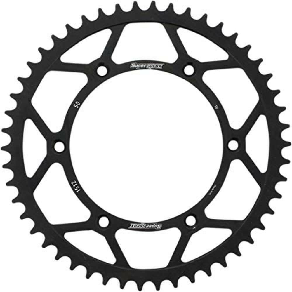 Steel Sprocket 44T Black