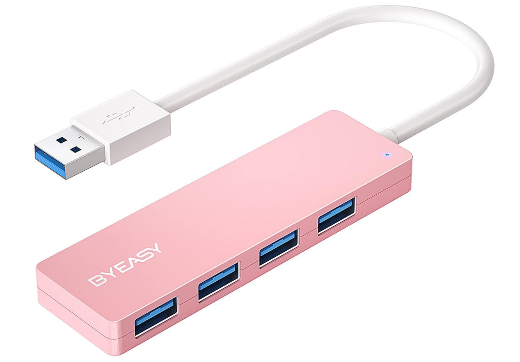 BYEASY USB Hub,USB Splitter for Laptop, USB 3.0 Hub,Multi USB Port Expander,Fast