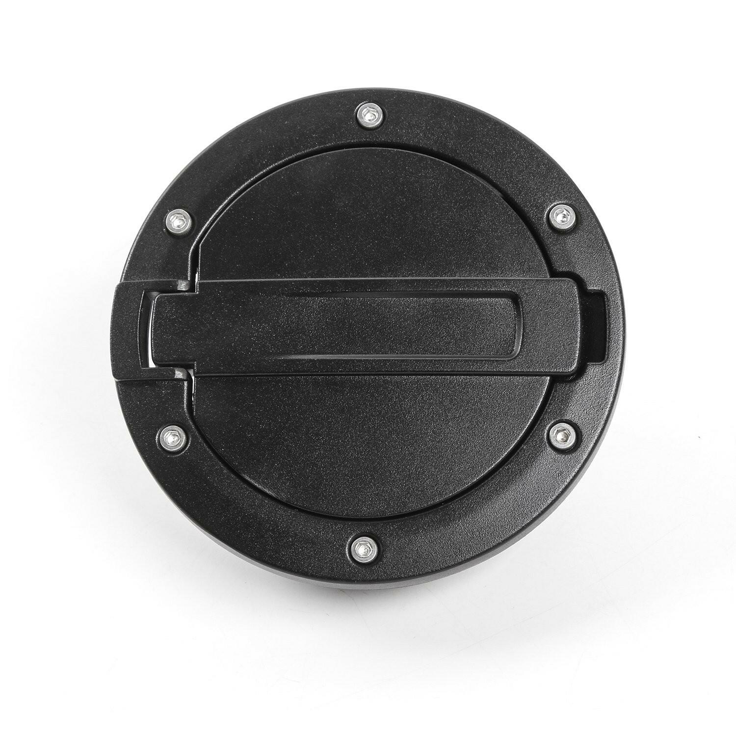 Fuel Tank Cover Filler Door Cover Gas Tank Cap 4-Door 2-Door for 2007-2016 Jeep