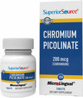 Superior Source Chromium Picolinate - Supplement for Women & Men - Supplement