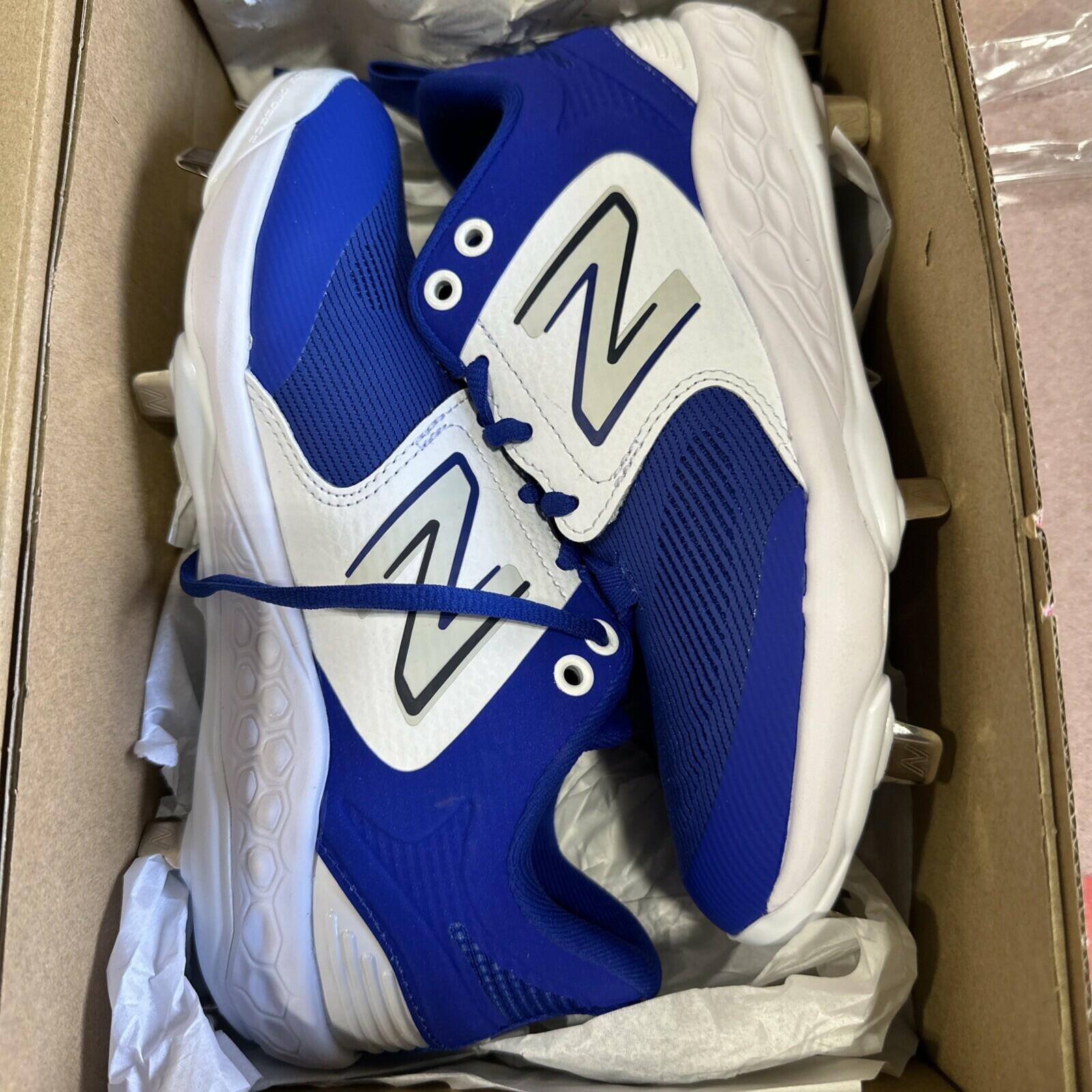 New Balance Fresh Foam X 3000 v6 Metal Baseball Cleats L3000TB6 Mens Blue MER460
