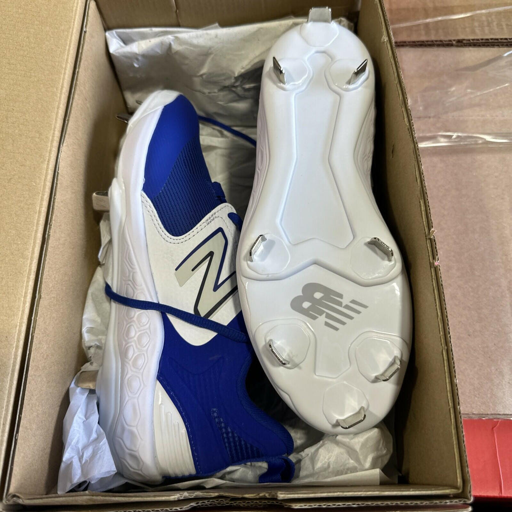 New Balance Fresh Foam X 3000 v6 Metal Baseball Cleats L3000TB6 Mens Blue MER460