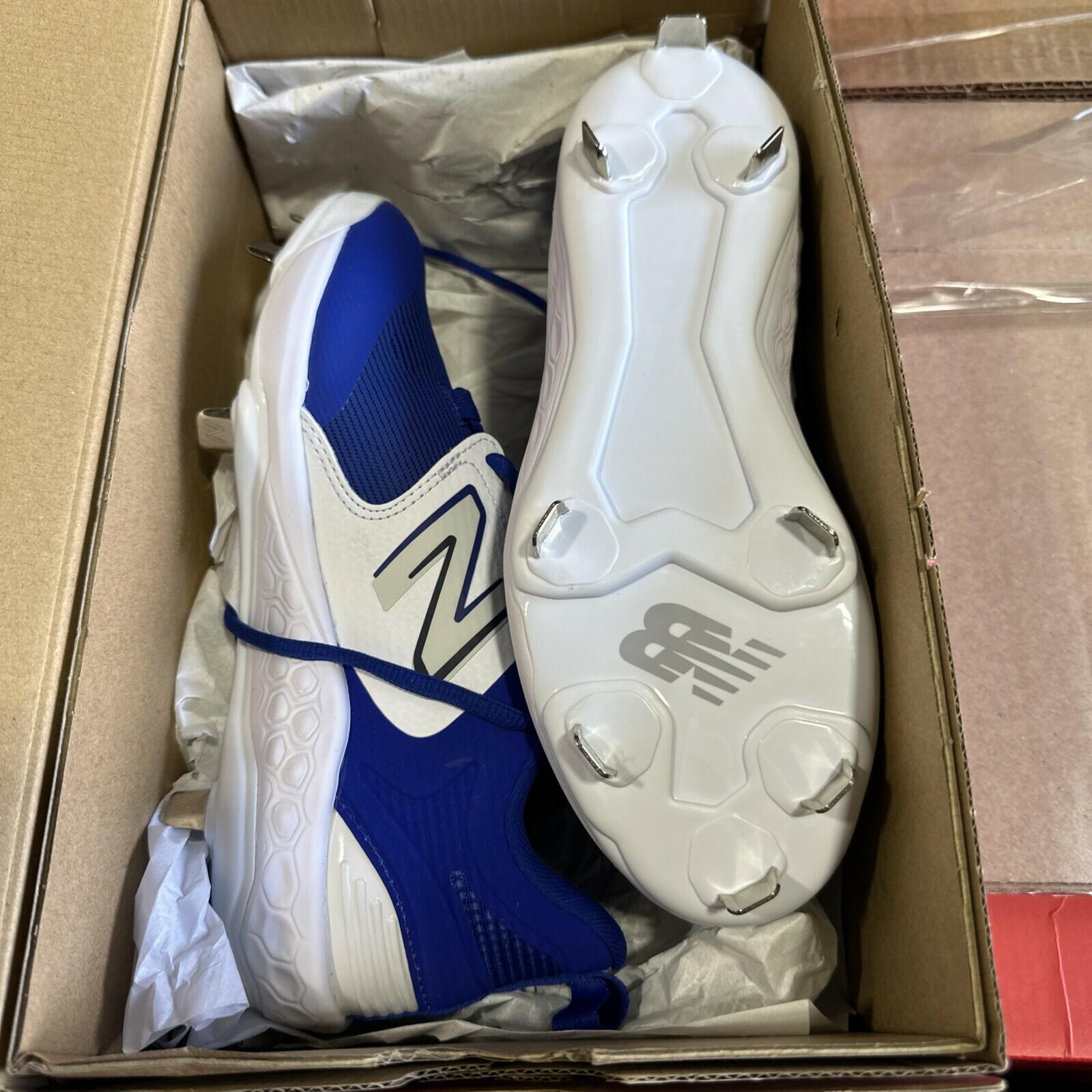 New Balance Fresh Foam X 3000 v6 Metal Baseball Cleats L3000TB6 Mens Blue MER460