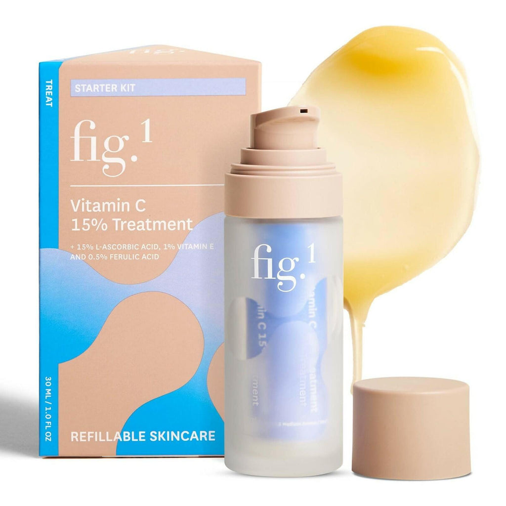 Fig.1 Vitamin C 15% Face Serum for Women – Brightening, Hydrating, Anti-Wrinkle