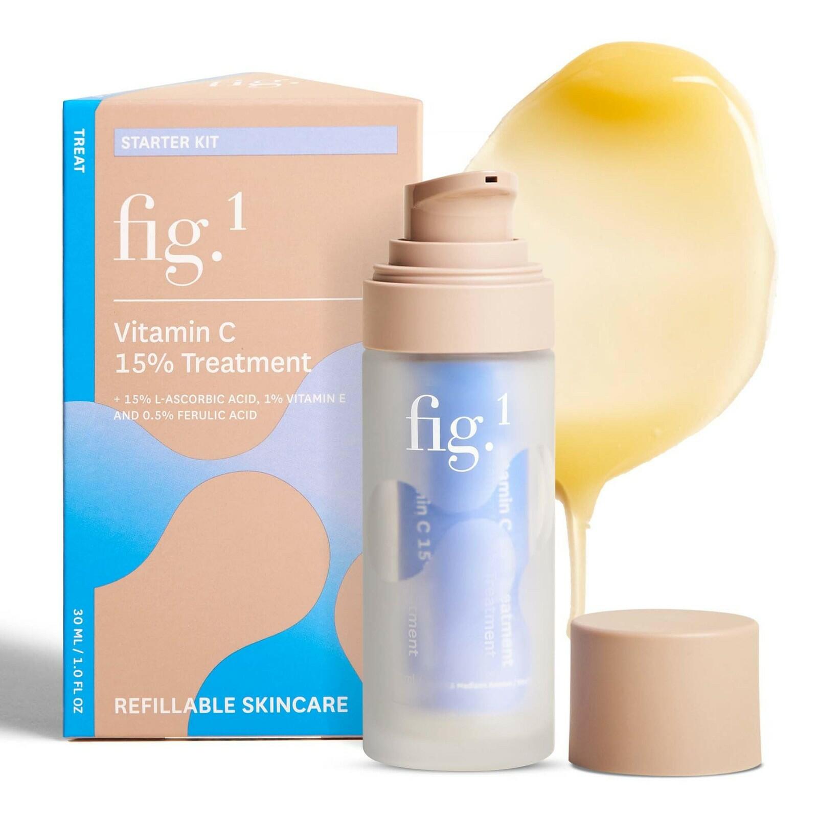 Fig.1 Vitamin C 15% Face Serum for Women – Brightening, Hydrating, Anti-Wrinkle