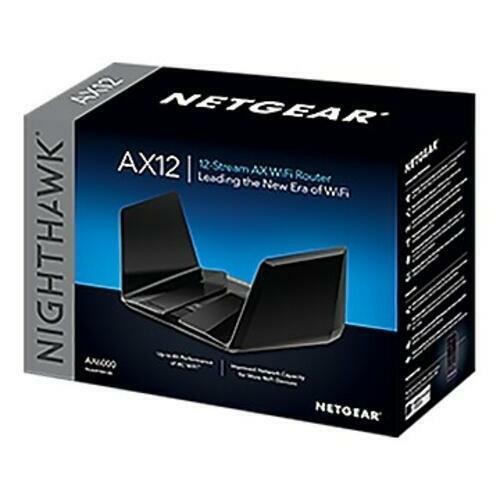 NETGEAR - Nighthawk AX6000 WiFi 6 Router  6Gbps (RAX120)