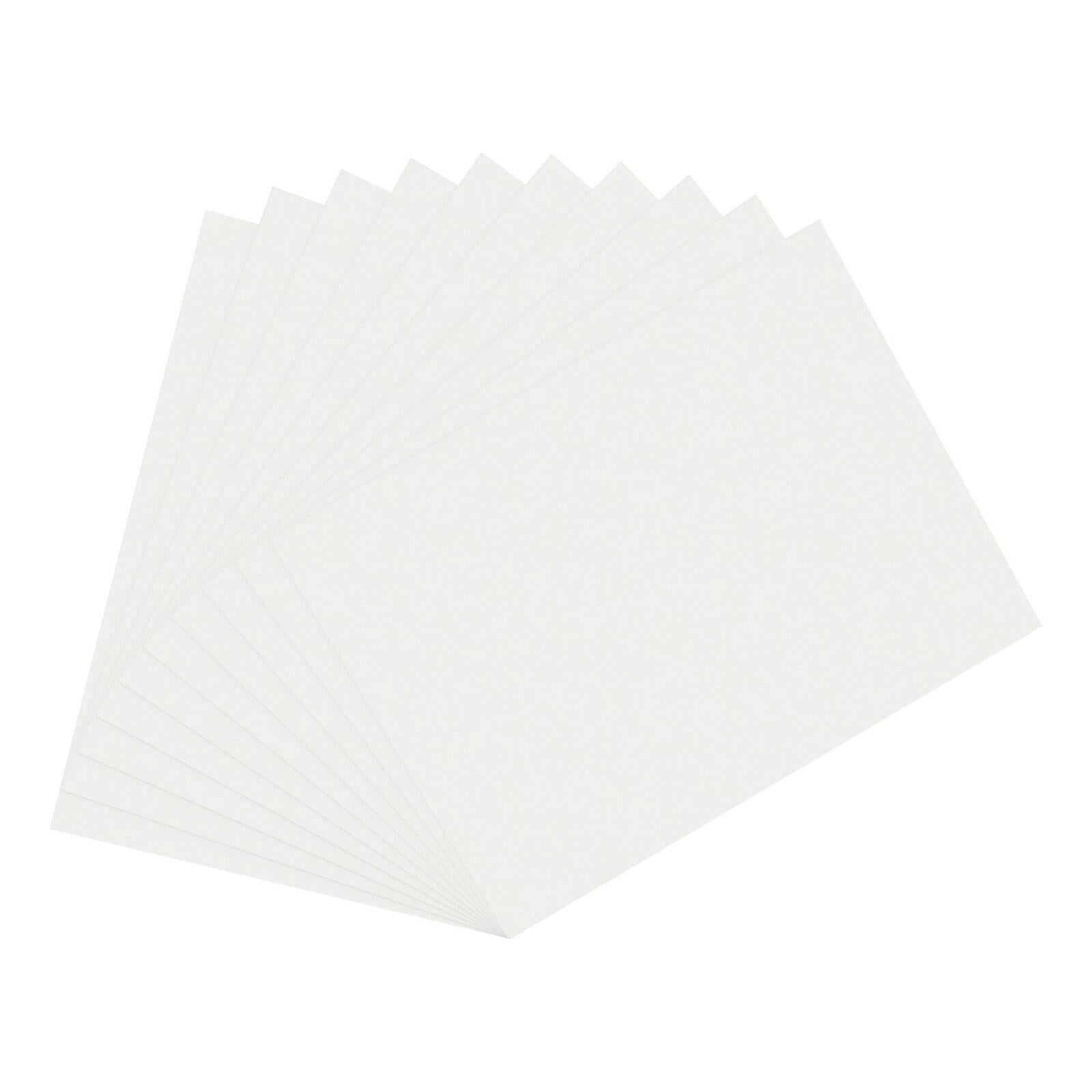 Office Depot® Brand Construction Paper, 9" x 12", 100% Recycled, White, Pack Of