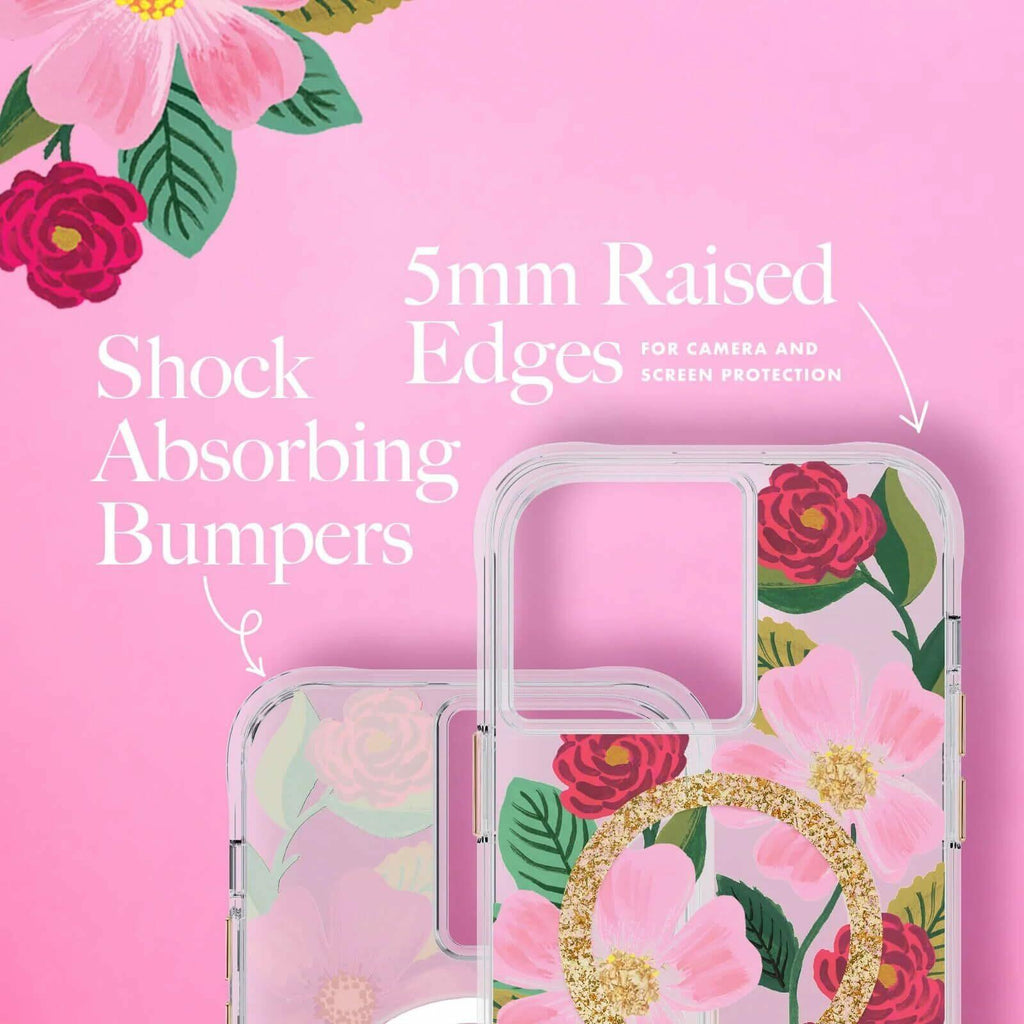 Case-Mate Rifle Paper Co iPhone 15 Plus / 14 Plus 6.7"" Case [Compatible with