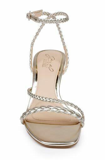 Jewel Badgley Mischka Helia Delicate Braided Sandal