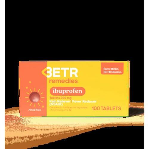BETR Remedies All Day Anti-Inflammatory  Pain Relief & Fever Reducer  100