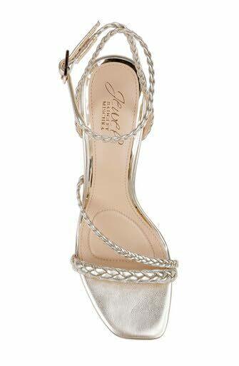 Jewel Badgley Mischka Helia Delicate Braided Sandal