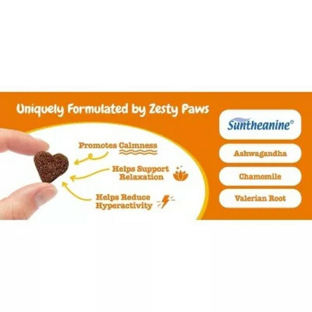 Advanced Behavior Calming Soft Chews for Dogs - Turkey Flavor - 60ct