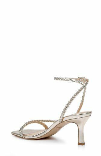 Jewel Badgley Mischka Helia Delicate Braided Sandal
