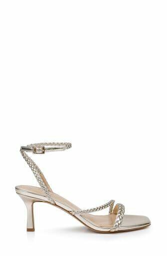 Jewel Badgley Mischka Helia Delicate Braided Sandal