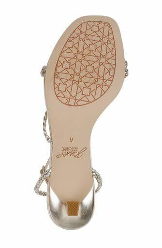 Jewel Badgley Mischka Helia Delicate Braided Sandal