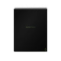 Rocketbook Flip Smart Notepad, Black Cover, Lined/Dot Grid Rule, 8.5 x 11,