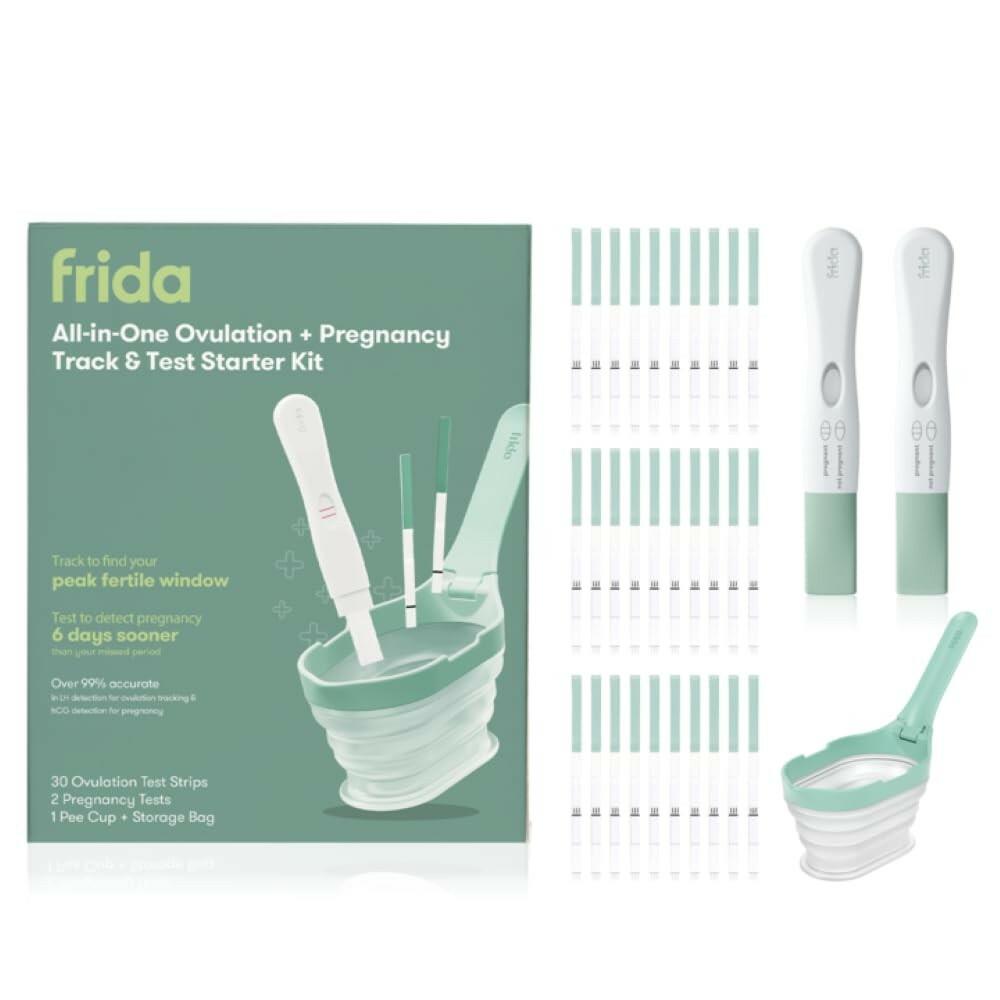 Frida Fertility Ovulation and Pregnancy Test Kit | Easy At Home Ovulation Strips