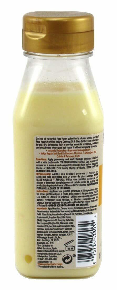 Creme Of Nature Pure Honey Detangler 8 Ounce Leave-In (236ml) (1 Pack)