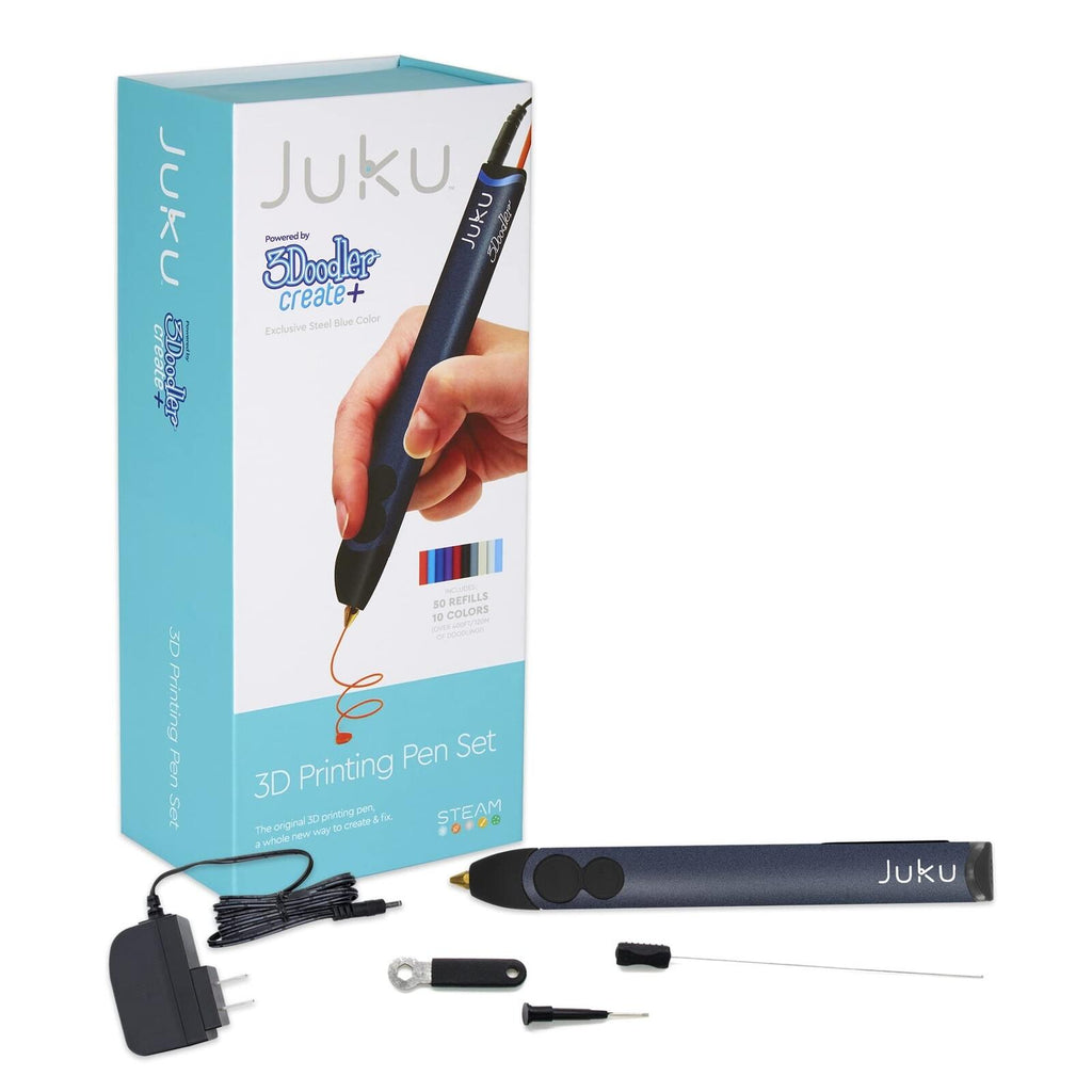 Juku™ 3Doodler Create+ 3D Printing Pen, Steel Blue