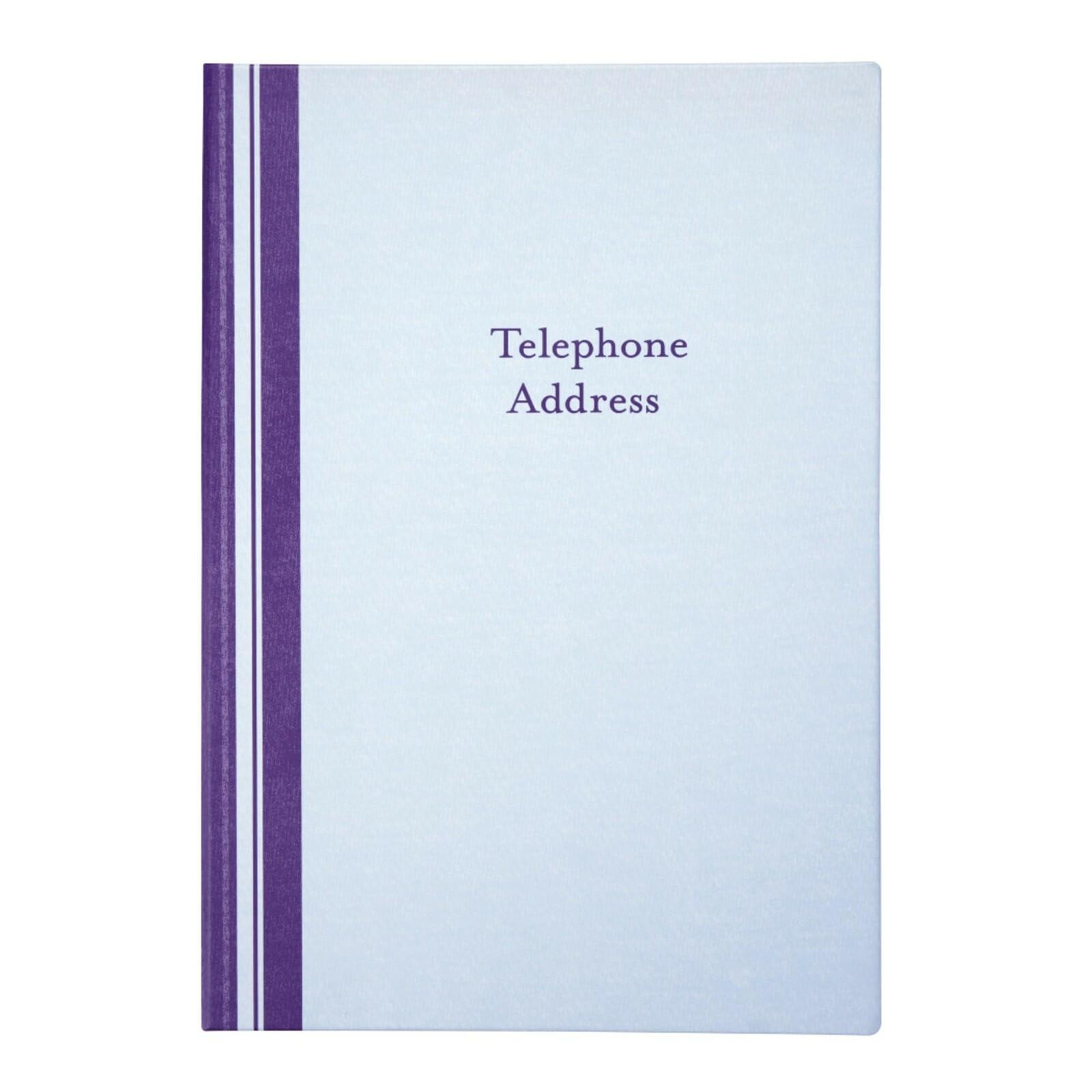 Office Depot Fashion Ringbound Telephone/Address Book, 7 7/16in. x 9 3/16,