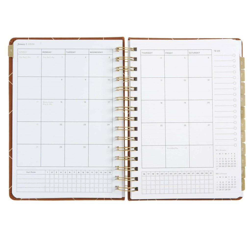 russell+hazel 2024 A5 Weekly Planner, October 2023 - December 2024, Office
