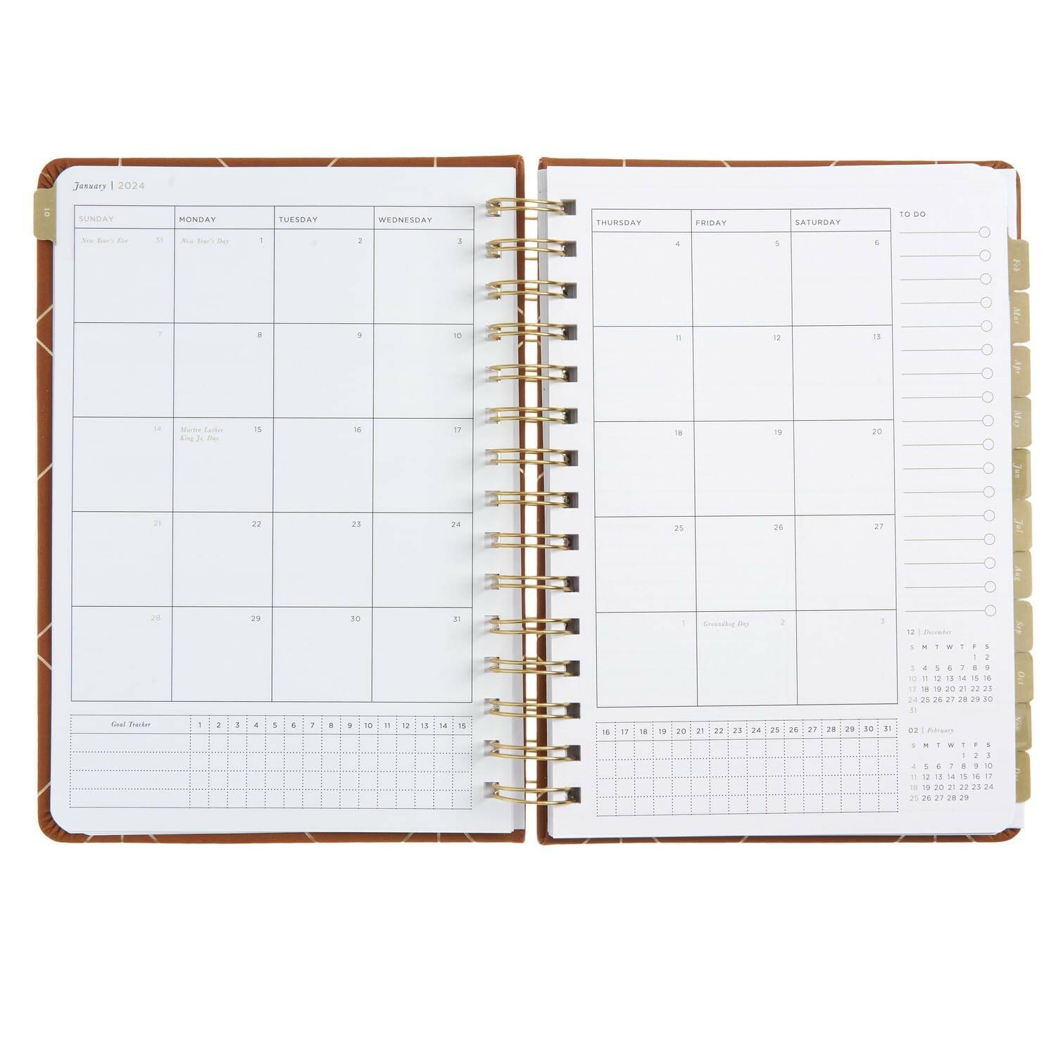 russell+hazel 2024 A5 Weekly Planner, October 2023 - December 2024, Office
